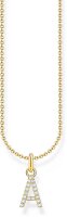 Collar con colgante letra A - Thomas Sabo modelo:...