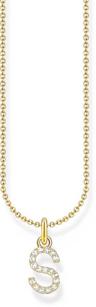Collar con colgante letra S - Thomas Sabo modelo: KE2258-414-14