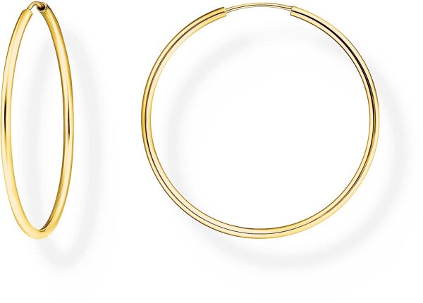 Aros medianos dorados - Thomas Sabo modelo: CR728-413-39