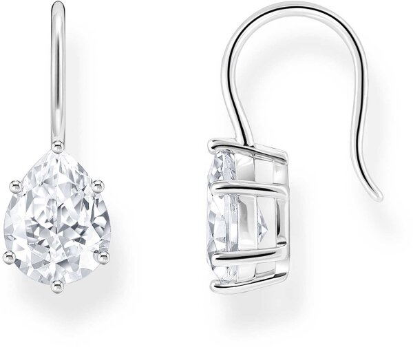 Pendientes colgantes con piedras blancas - Thomas Sabo modelo: H2290-051-14
