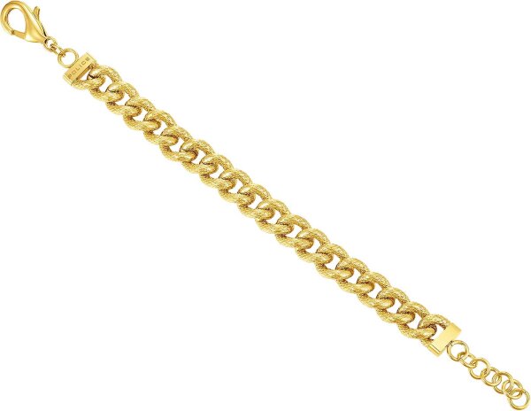 CRANK pulsera de eslabones tipo “panzer” mate - Police modelo: PEAGB0032302