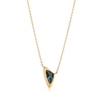 ANIA HAIE N049-03G collar con colgante triangular con...