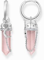 Aros con colgante de cristal y cadena - Thomas Sabo...