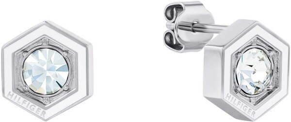 Pendientes de botón geométricos - Tommy Hilfiger modelo: 2780859