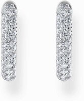Aros plateados con circonitas - Thomas Sabo modelo: CR730-051-14