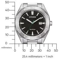 Citizen reloj de hombre modelo: BM7631-52E con esfera negra y brazalete de acero inoxidable