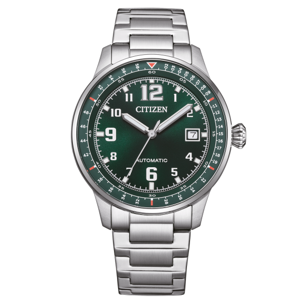 Citizen reloj de hombre modelo: NJ0190-51X con esfera verde