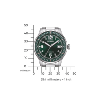 Citizen reloj de hombre modelo: NJ0190-51X con esfera verde