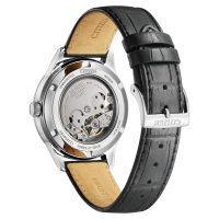 Citizen reloj de hombre modelo: NY4058-01EE con esfera negra y correa de cuero