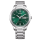 Citizen reloj de hombre modelo: NY4058-79XE con esfera verde y brazalete de acero inoxidable
