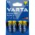 Varta Markenbatterie - 4er Pack