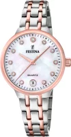 Festina Damenuhr Modell: 20721_1 mit Perlmuttfarbenem...