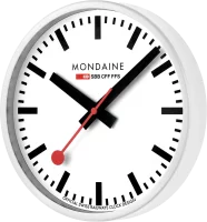 Mondaine Wanduhr Modell: A990.CLOCK.10SBB mit...