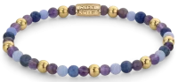 Pulsera de piedras preciosas en púrpura, violeta y...