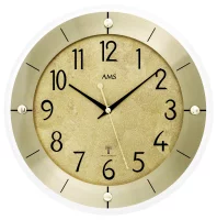 Reloj de pared AMS 5591 - Plástico/Aluminio