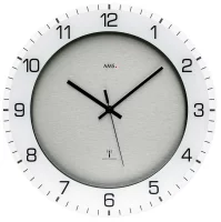 Reloj de pared AMS 5594 con carcasa de plástico