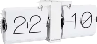 Karlsson KA5602WH - Flip Clock