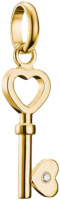 Thomas Sabo Charm-Anhänger, Herzförmiger...