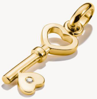 Thomas Sabo Charm-Anhänger, Herzförmiger...