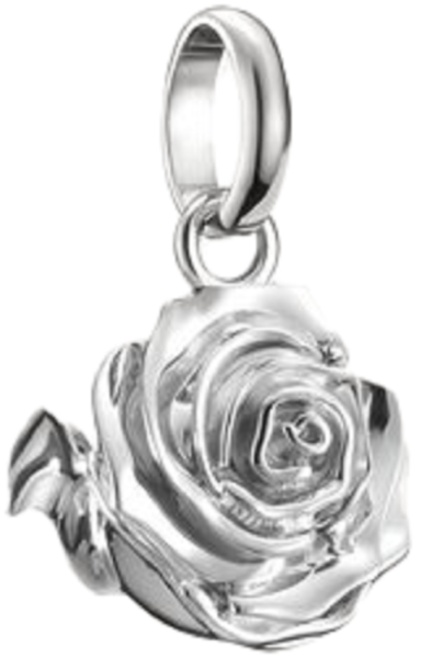 Charm-Anhänger, Rosenblüte aus Silber - Thomas Sabo Modell: CC1263-001-21