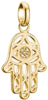 Thomas Sabo Charm-Anhänger, Hamsa, mit weißen...