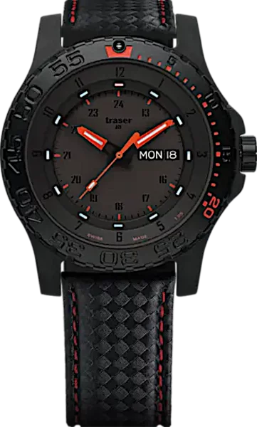 Herrenuhr - Serie: P66 Red Combat - Traser Modell: 105502