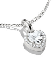 Thomas Sabo Charm-Anhänger Herz mit Steinen Connect...