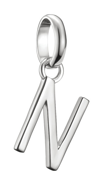 Thomas Savo Charm-Anhänger Buchstabe N Connect Silber