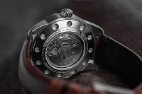 Reloj de hombre verde con correa de cuero - Modelo Vostok Europe NH35-125A749