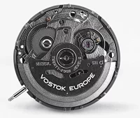 Reloj de hombre verde con correa de cuero - Modelo Vostok Europe NH35-125A749