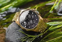 Reloj de mujer color oro rosa con brazalete de acero inoxidable - Modelo Vostok Europe: JS20-125B751B