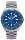 Reloj de hombre azul con correa de acero inoxidable - Modelo UMF Ruhla: UMF-1928M-3