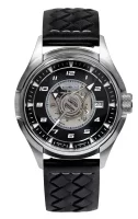 Reloj de hombre negro de acero inoxidable - Modelo...