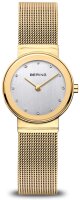 Reloj de mujer de acero inoxidable color oro con...