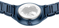 Reloj de hombre de acero inoxidable con función solar y esfera azul oscuro, modelo Bering: 14442-979