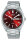 Reloj de hombre de acero inoxidable con esfera Sunray roja, modelo Lorus: RH369AX-9.