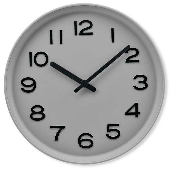 Umweltfreundliche Wanduhr für Wohnräume aus Maisstärke, Atlanta Modell: 4542/4