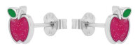 Ohrstecker aus 925 Sterlingsilber mit Apfel-Motiv, Prinzessin Lillifee Modell: 2040636