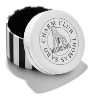 Charm-Anhänger aus geschwärztem 925 Sterlingsilber mit Wednesday Krähen-Motiv und Zirkonia, Thomas Sabo Modell: CC1318-691-11