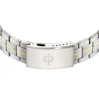 Herrenuhr Bicolor Titan mit Mineralglas – Master Time MTGT-10955-42M