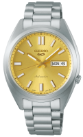Seiko 5 Sports Automatik-Herrenuhr Gelbes Zifferblatt...