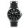 Herrenuhr mit schwarzem Zifferblatt und Automatikwerk - Bauhaus "Aviation Tornado" 2760-2