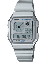 Herrenuhr Digital Edelstahl Silber Retro Look - Casio...