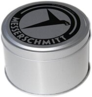 Herrenuhr, Edelstahl Quarzuhr - Schwarz - Messerschmitt Modell: ME-262-47