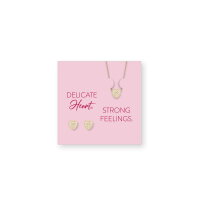 Schmuck-Set aus Edelstahl - Herz - BERING Modell: 468-768-Gold