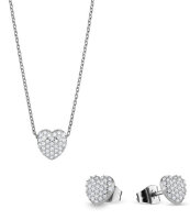 Schmuck-Set aus Edelstahl - Herz - BERING Modell:...