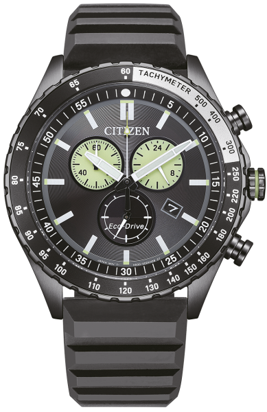 Herrenuhr, Eco-Drive Antrieb, schwarzes Zifferblatt - Citizen "Modell": AT2565-05E