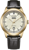 Herrenuhr, Eco-Drive Edelstahl - Weißes Zifferblatt - Citizen Modell: AW0153-04AC