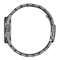 Herrenuhr, Eco-Drive Edelstahl-Uhr - Graues Zifferblatt - Citizen Modell: BM7625-80H