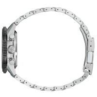 Herrenuhr, Eco-Drive Edelstahl Chronograph - Schwarz - Citizen Modell: CA4664-60E